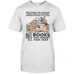 Owl Pain Makes You Stronger Tears Make You Braver Heartache T-Shirt